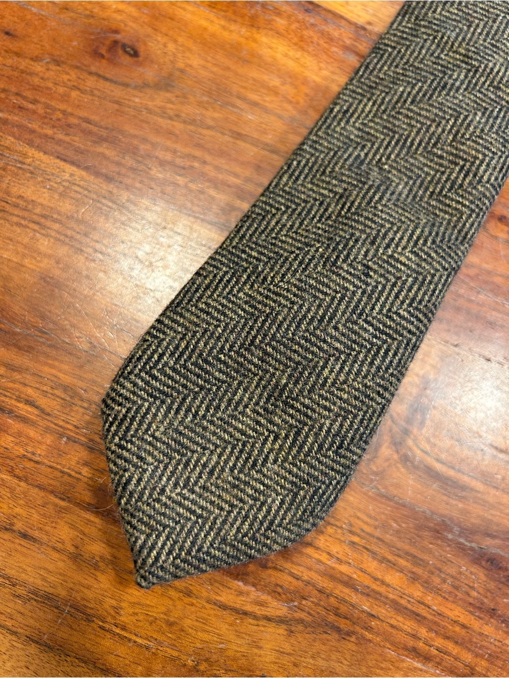 Twillory Hand Made Wool Blend Men’s Neck Tie Casual Office Work Church Slim